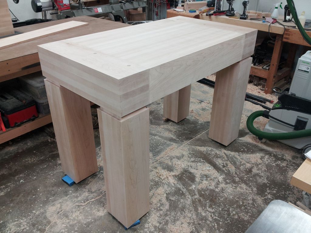 Altar for Catholic Central High School, liturgical furniture.